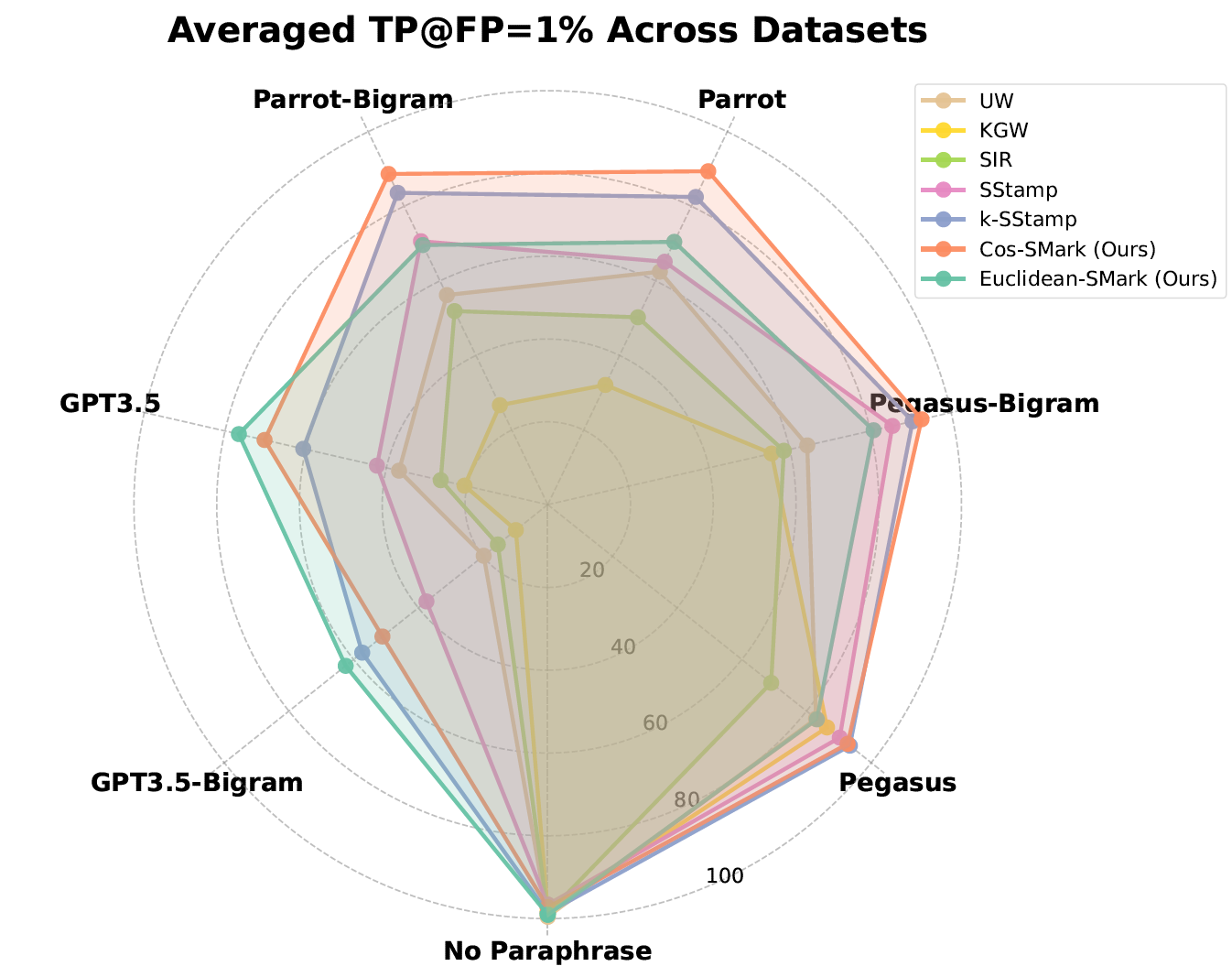 Detection Radar Plot